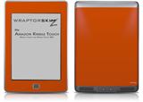 Solids Collection Burnt Orange - Decal Style Skin (fits Amazon Kindle Touch Skin)