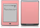 Solids Collection Pink - Decal Style Skin (fits Amazon Kindle Touch Skin)