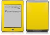 Solids Collection Yellow - Decal Style Skin (fits Amazon Kindle Touch Skin)