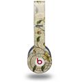 Skin Decal Wrap works with Original Beats Solo HD Headphones Flowers and Berries Yellow Skin Only (HEADPHONES NOT INCLUDED)