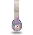 Skin Decal Wrap works with Original Beats Solo HD Headphones Pastel Abstract Pink and Blue Skin Only (HEADPHONES NOT INCLUDED)