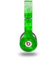 Skin Decal Wrap works with Original Beats Solo HD Headphones Triangle Mosaic Green Skin Only (HEADPHONES NOT INCLUDED)