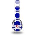 Skin Decal Wrap works with Original Beats Solo HD Headphones Boxed Royal Blue Skin Only (HEADPHONES NOT INCLUDED)