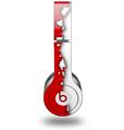 Skin Decal Wrap works with Original Beats Solo HD Headphones Ripped Colors Red White Skin Only (HEADPHONES NOT INCLUDED)
