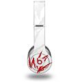 Skin Decal Wrap works with Original Beats Solo HD Headphones WraptorSkinz WZ on White Skin Only (HEADPHONES NOT INCLUDED)