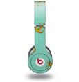 Skin Decal Wrap works with Original Beats Solo HD Headphones Anchors Away Seafoam Green Skin Only (HEADPHONES NOT INCLUDED)