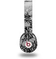 Skin Decal Wrap works with Original Beats Solo HD Headphones Scattered Skulls Gray Skin Only (HEADPHONES NOT INCLUDED)