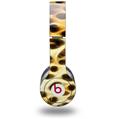 Skin Decal Wrap works with Original Beats Solo HD Headphones Fractal Fur Leopard Skin Only (HEADPHONES NOT INCLUDED)