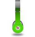 Skin Decal Wrap works with Original Beats Solo HD Headphones Smooth Fades Green Black Skin Only (HEADPHONES NOT INCLUDED)