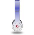 Skin Decal Wrap works with Original Beats Solo HD Headphones Smooth Fades White Blue Skin Only (HEADPHONES NOT INCLUDED)