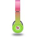 Skin Decal Wrap works with Original Beats Solo HD Headphones Smooth Fades Neon Green Hot Pink Skin Only (HEADPHONES NOT INCLUDED)