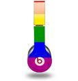 Skin Decal Wrap works with Original Beats Solo HD Headphones Rainbow Stripes Skin Only (HEADPHONES NOT INCLUDED)