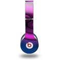 Skin Decal Wrap works with Original Beats Solo HD Headphones Alecias Swirl 01 Purple Skin Only (HEADPHONES NOT INCLUDED)
