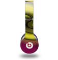 Skin Decal Wrap works with Original Beats Solo HD Headphones Alecias Swirl 01 Yellow Skin Only (HEADPHONES NOT INCLUDED)