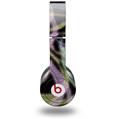Skin Decal Wrap works with Original Beats Solo HD Headphones Neon Swoosh on Black Skin Only (HEADPHONES NOT INCLUDED)