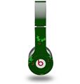 Skin Decal Wrap works with Original Beats Solo HD Headphones Christmas Holly Leaves on Green Skin Only (HEADPHONES NOT INCLUDED)