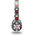 Skin Decal Wrap works with Original Beats Solo HD Headphones XO Hearts Skin Only (HEADPHONES NOT INCLUDED)