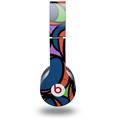 Skin Decal Wrap works with Original Beats Solo HD Headphones Crazy Dots 02 Skin Only (HEADPHONES NOT INCLUDED)