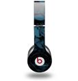Skin Decal Wrap works with Original Beats Solo HD Headphones Skulls Confetti Blue Skin Only (HEADPHONES NOT INCLUDED)