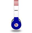 Skin Decal Wrap works with Original Beats Solo HD Headphones Red White and Blue Skin Only (HEADPHONES NOT INCLUDED)