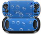 Bubbles Blue - Decal Style Skin fits Sony PS Vita
