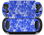 Triangle Mosaic Blue - Decal Style Skin fits Sony PS Vita