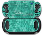 Triangle Mosaic Seafoam Green - Decal Style Skin fits Sony PS Vita