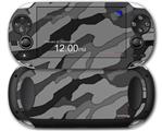 Camouflage Gray - Decal Style Skin fits Sony PS Vita