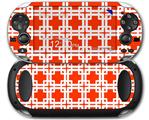 Boxed Red - Decal Style Skin fits Sony PS Vita