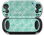 Wavey Seafoam Green - Decal Style Skin fits Sony PS Vita