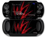 WraptorSkinz WZ on Black - Decal Style Skin fits Sony PS Vita