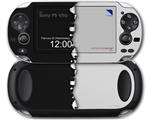 Ripped Colors Black Gray - Decal Style Skin fits Sony PS Vita