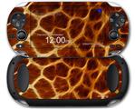 Fractal Fur Giraffe - Decal Style Skin fits Sony PS Vita
