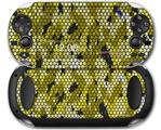 HEX Mesh Camo 01 Yellow - Decal Style Skin fits Sony PS Vita