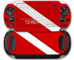 Dive Scuba Flag - Decal Style Skin fits Sony PS Vita