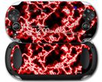 Electrify Red - Decal Style Skin fits Sony PS Vita