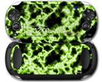 Electrify Green - Decal Style Skin fits Sony PS Vita