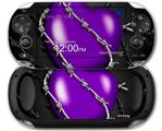 Barbwire Heart Purple - Decal Style Skin fits Sony PS Vita