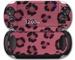Leopard Skin Pink - Decal Style Skin fits Sony PS Vita
