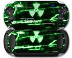 Radioactive Green - Decal Style Skin fits Sony PS Vita