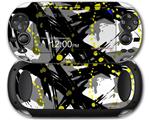 Abstract 02 Yellow - Decal Style Skin fits Sony PS Vita