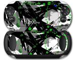 Abstract 02 Green - Decal Style Skin fits Sony PS Vita