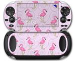 Flamingos on Pink - Decal Style Skin fits Sony PS Vita