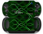 Abstract 01 Green - Decal Style Skin fits Sony PS Vita