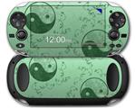 Feminine Yin Yang Green - Decal Style Skin fits Sony PS Vita