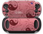 Feminine Yin Yang Red - Decal Style Skin fits Sony PS Vita