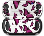 Butterflies Purple - Decal Style Skin fits Sony PS Vita