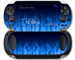 Fire Blue - Decal Style Skin fits Sony PS Vita