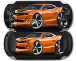 2010 Camaro RS Orange - Decal Style Skin fits Sony PS Vita