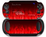 Fire Red - Decal Style Skin fits Sony PS Vita